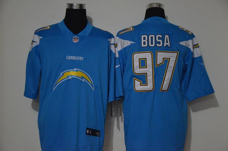 Los Angeles Chargers Light Blue Fashion NFL Jersey