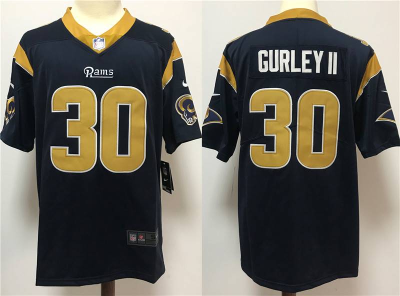 Los Angeles Rams Dark Blue NFL Jersey