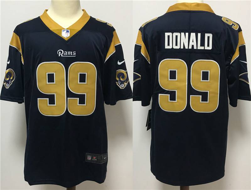 Los Angeles Rams Dark Blue NFL Jersey