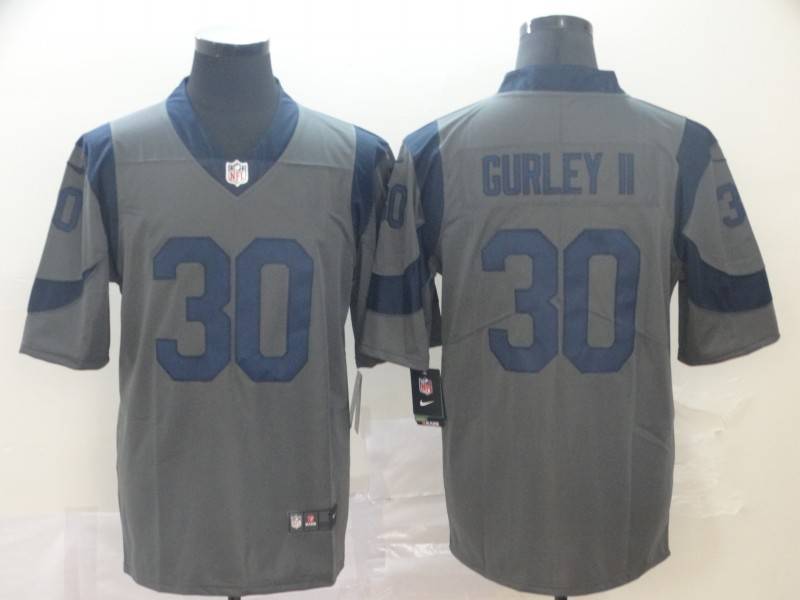 Los Angeles Rams Grey Inverted Legend NFL Jersey