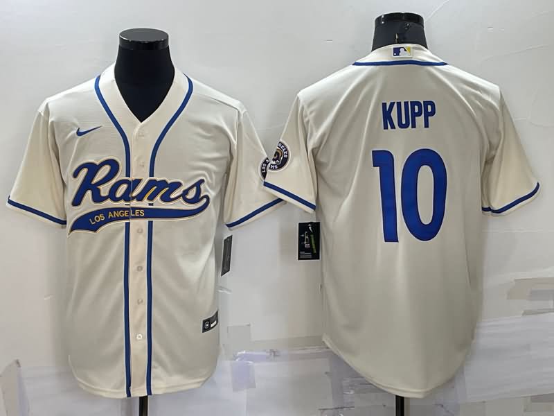 Los Angeles Rams Bone MLB&NFL Jersey