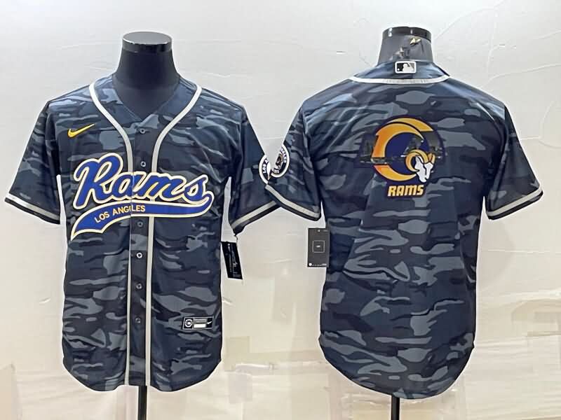 Los Angeles Rams Camouflage MLB&NFL Jersey