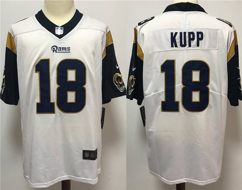 Los Angeles Rams White NFL Jersey 02
