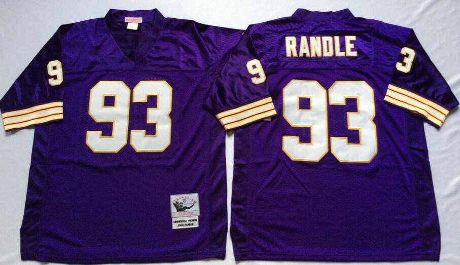 Minnesota Vikings Purple Retro NFL Jersey