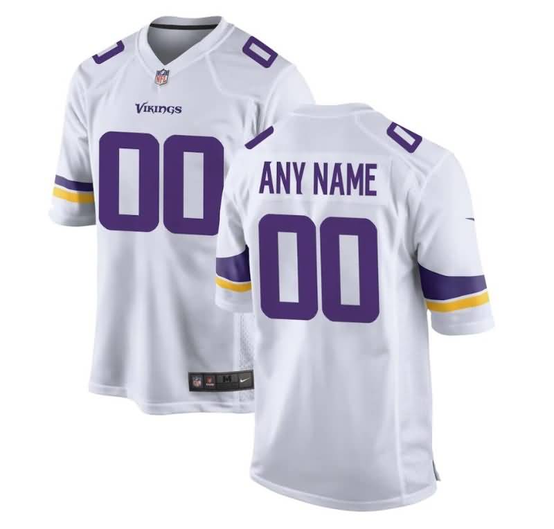 Minnesota Vikings White NFL Jersey