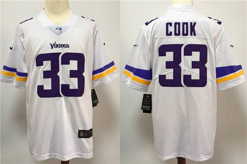 Minnesota Vikings White NFL Jersey