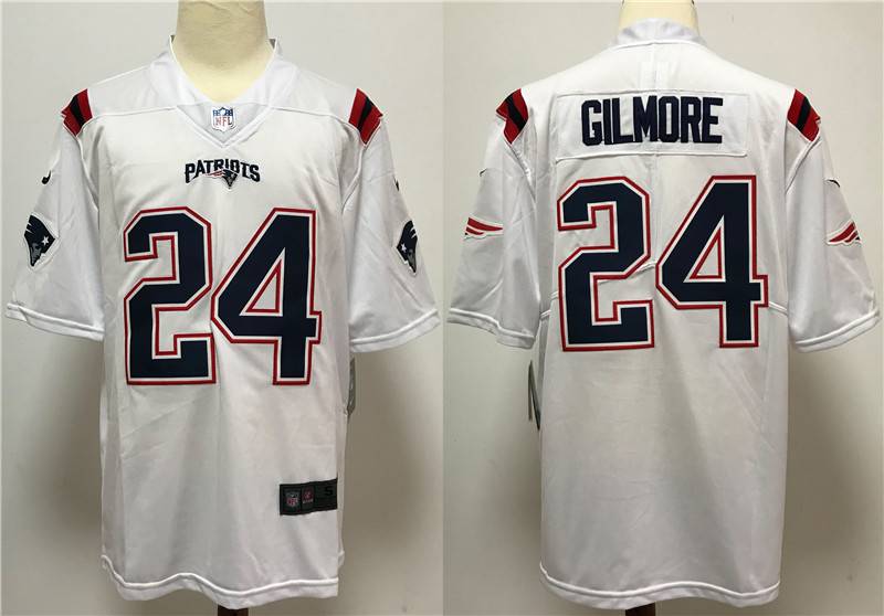 New England Patriots White NFL Jersey