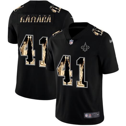 New Orleans Saints Black Goddess Fashion NFL Jersey