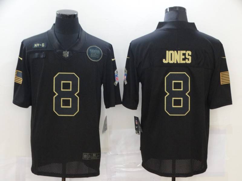 New York Giants Black Gold Salute To Service NFL Jersey