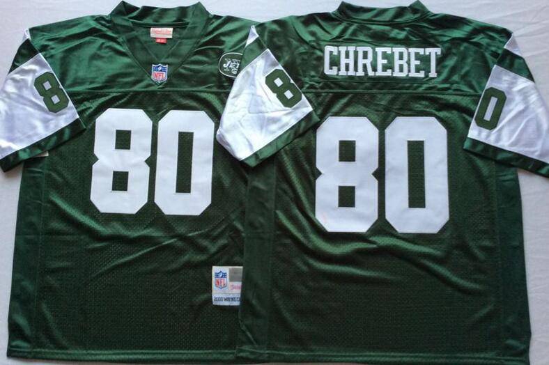 New York Jets Green Retro NFL Jersey