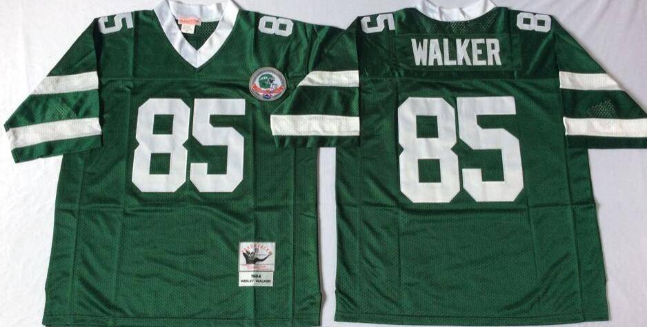 New York Jets Green Retro NFL Jersey