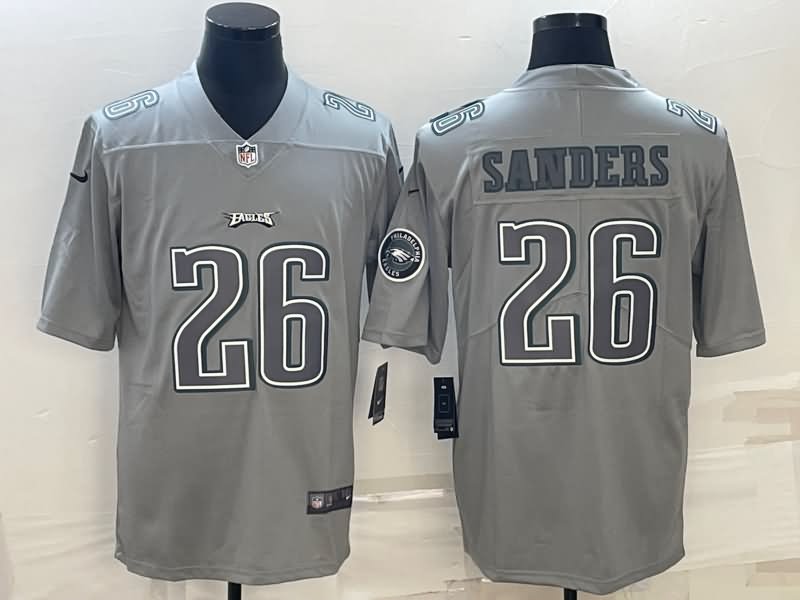 Philadelphia Eagles Grey Atmosphere Fashion NFL Jersey