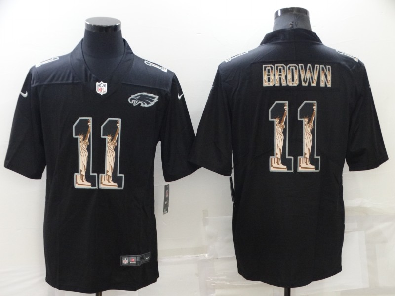 Philadelphia Eagles Goddess Fashion Black NFL Jersey