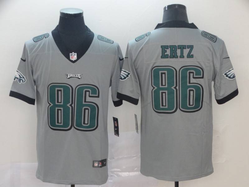 Philadelphia Eagles Grey Inverted Legend NFL Jersey