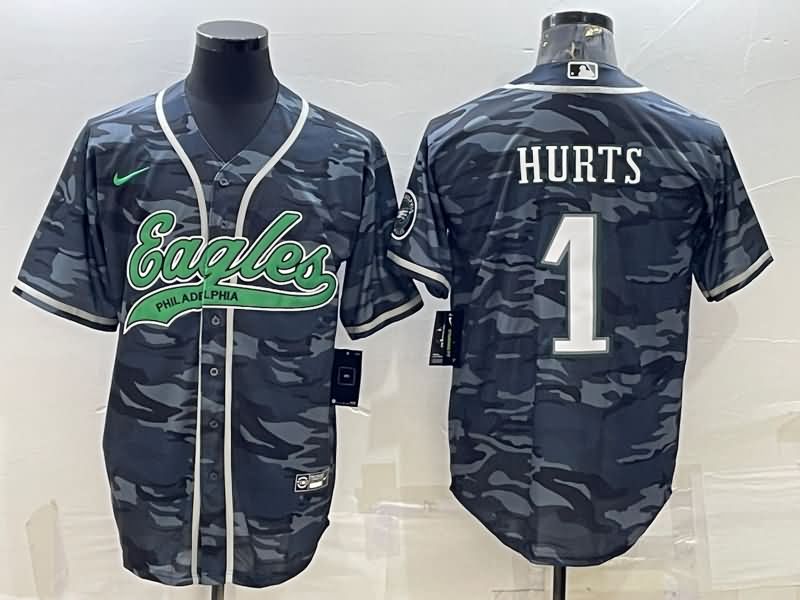 Philadelphia Eagles Camouflage MLB&NFL Jersey