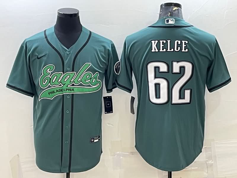 Philadelphia Eagles Green MLB&NFL Jersey