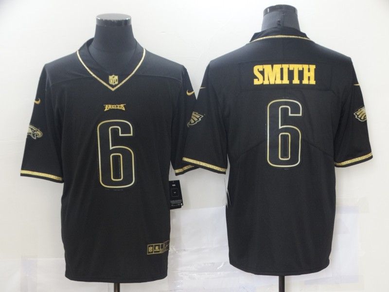 Philadelphia Eagles Black Gold Retro NFL Jersey