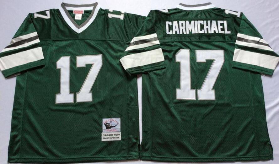 Philadelphia Eagles Green Retro NFL Jersey