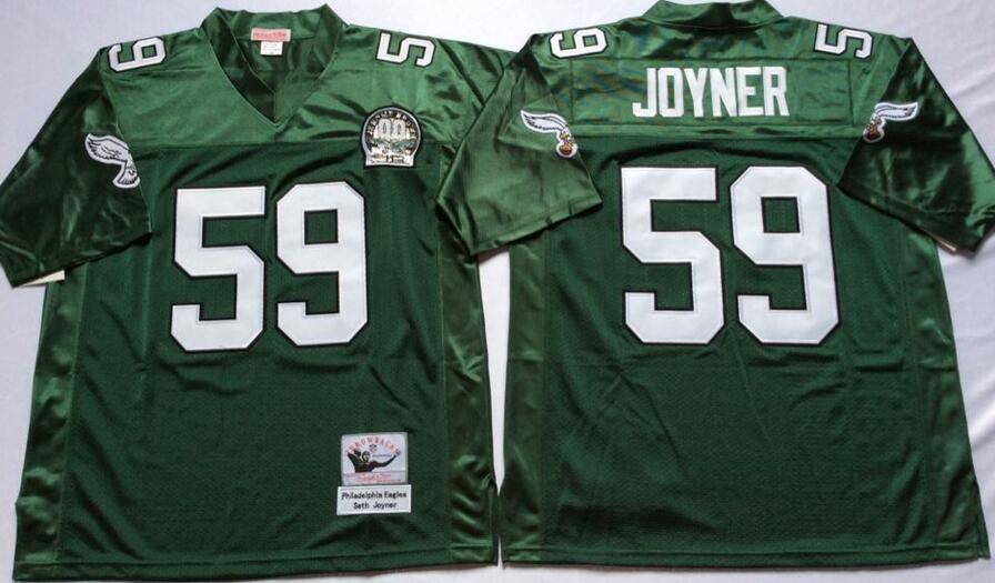 Philadelphia Eagles Green Retro NFL Jersey