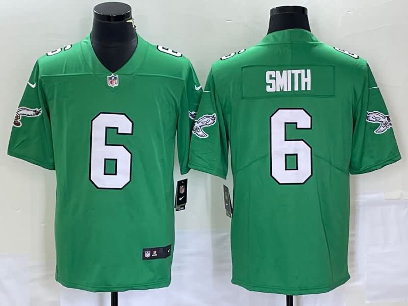 Philadelphia Eagles Green Retro NFL Jersey 02