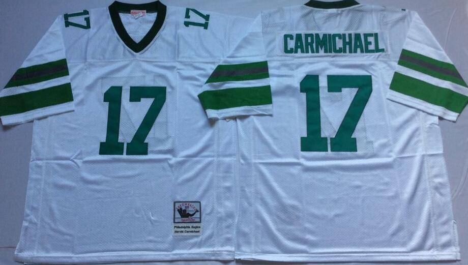 Philadelphia Eagles White Retro NFL Jersey