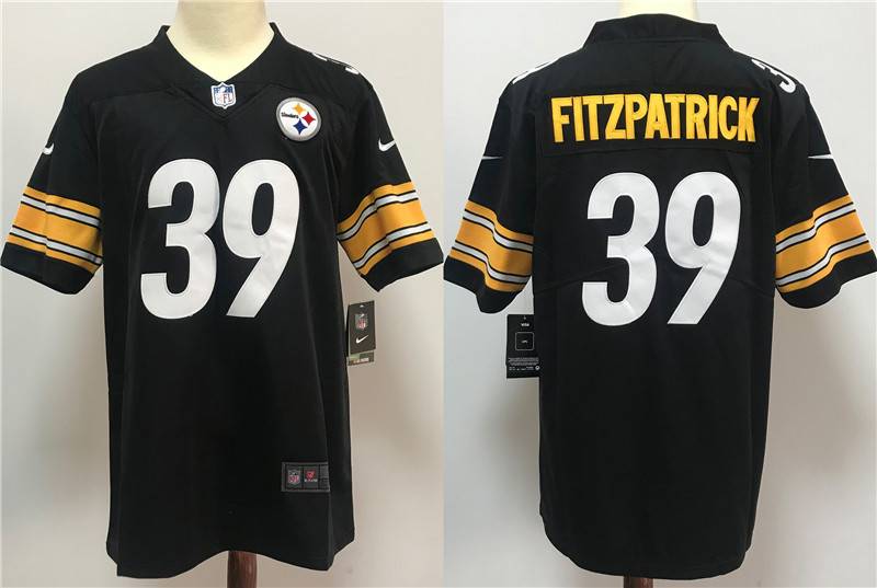 Pittsburgh Steelers Black NFL Jersey