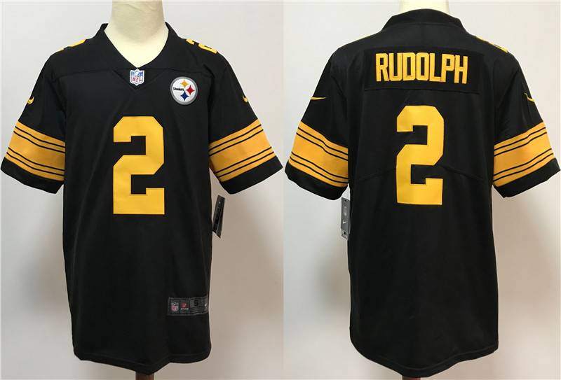 Pittsburgh Steelers Black NFL Jersey 03