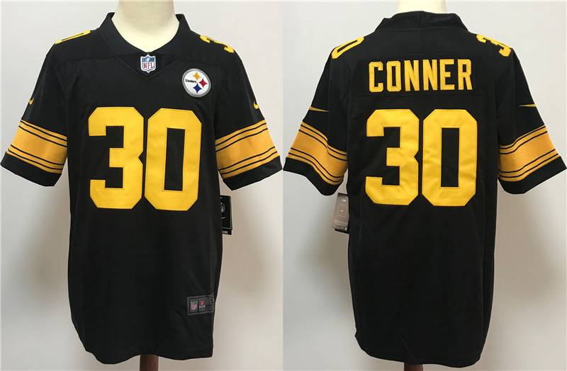 Pittsburgh Steelers Black NFL Jersey 03