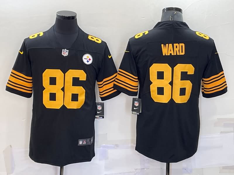 Pittsburgh Steelers Black NFL Jersey 03