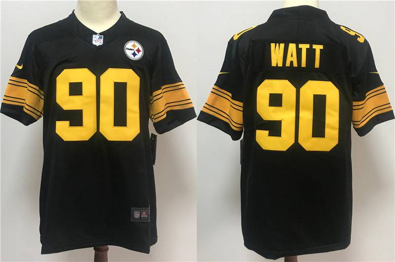 Pittsburgh Steelers Black NFL Jersey 03