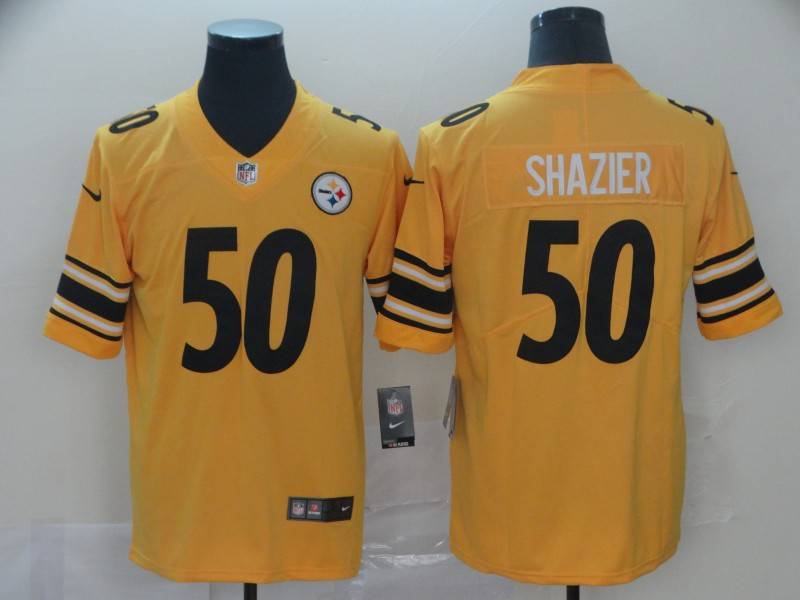 Pittsburgh Steelers Yellow Inverted Legend NFL Jersey