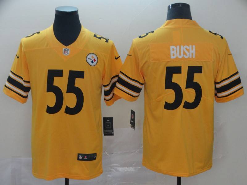 Pittsburgh Steelers Yellow Inverted Legend NFL Jersey