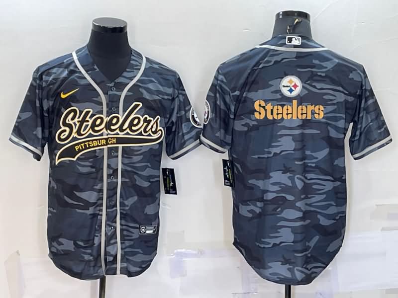 Pittsburgh Steelers Camouflage MLB&NFL Jersey