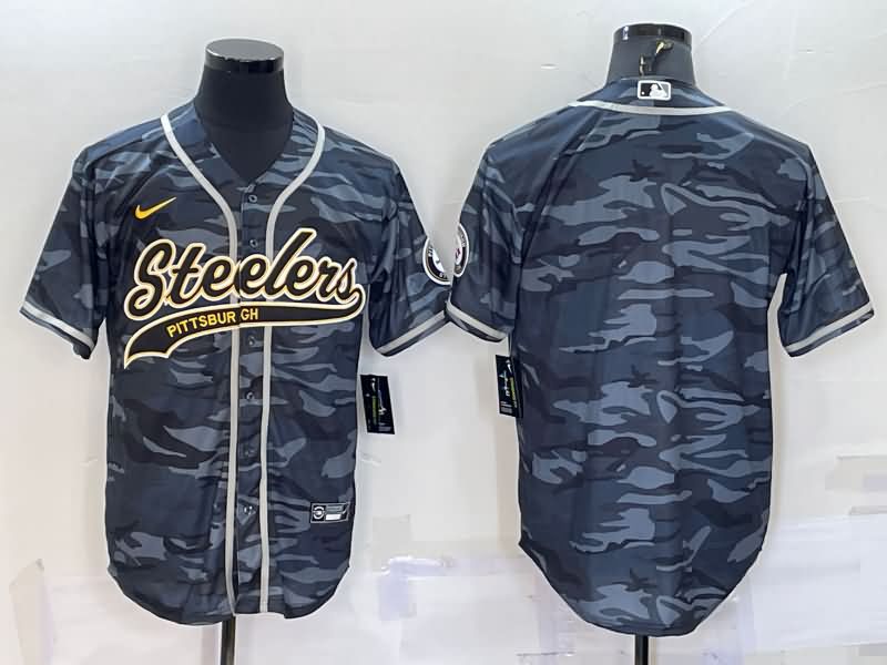 Pittsburgh Steelers Camouflage MLB&NFL Jersey 02