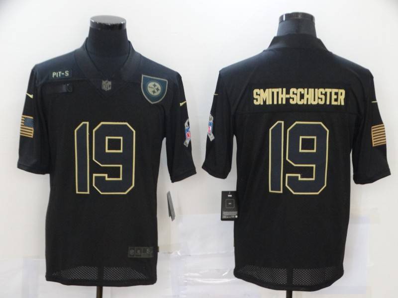 Pittsburgh Steelers Black Gold Salute To Service NFL Jersey