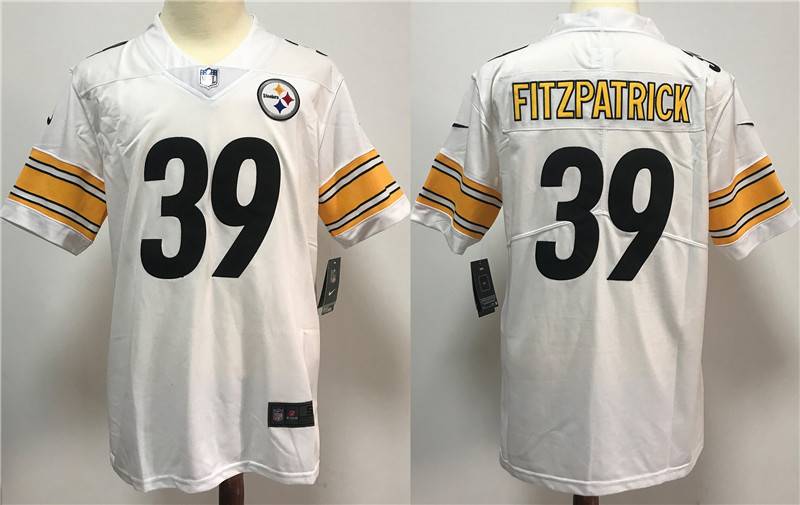 Pittsburgh Steelers White NFL Jersey