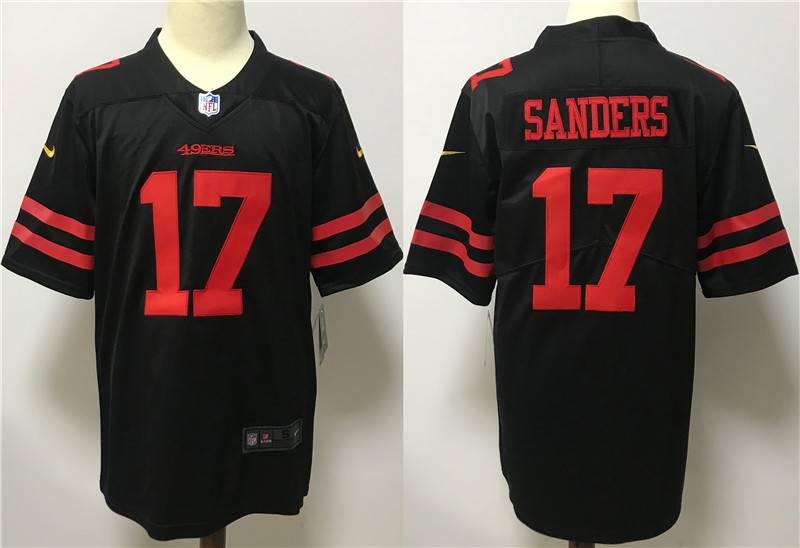 San Francisco 49ers Black NFL Jersey