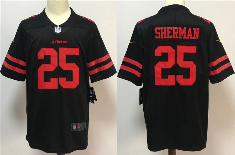 San Francisco 49ers Black NFL Jersey