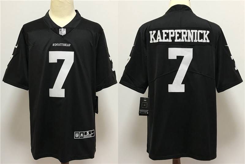 San Francisco 49ers Black NFL Jersey 02