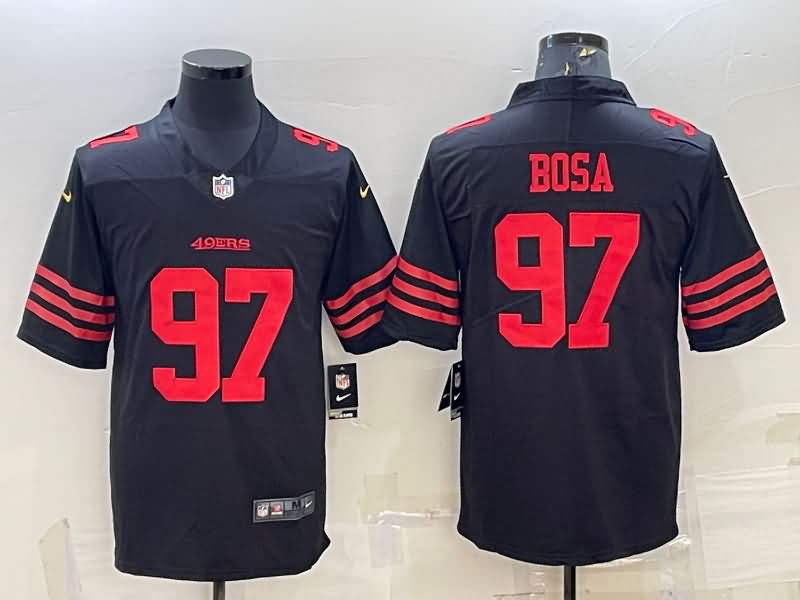 San Francisco 49ers Black NFL Jersey 03