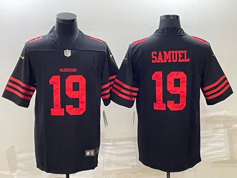 San Francisco 49ers Black NFL Jersey 03