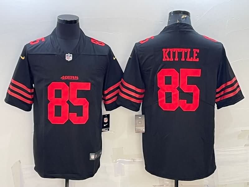 San Francisco 49ers Black NFL Jersey 03