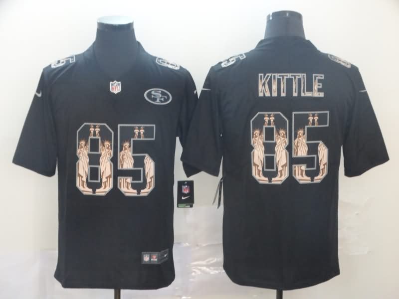 San Francisco 49ers Black Goddess Fashion NFL Jersey