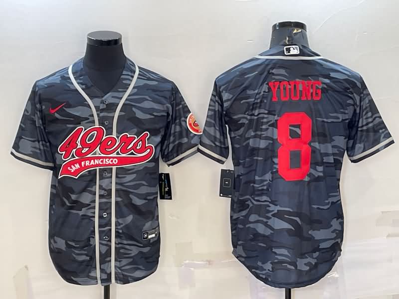 San Francisco 49ers Camouflage MLB&NFL Jersey