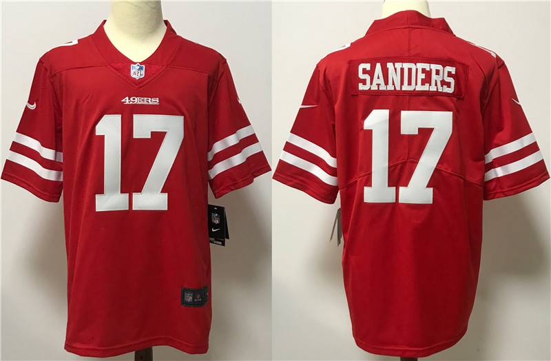 San Francisco 49ers Red NFL Jersey