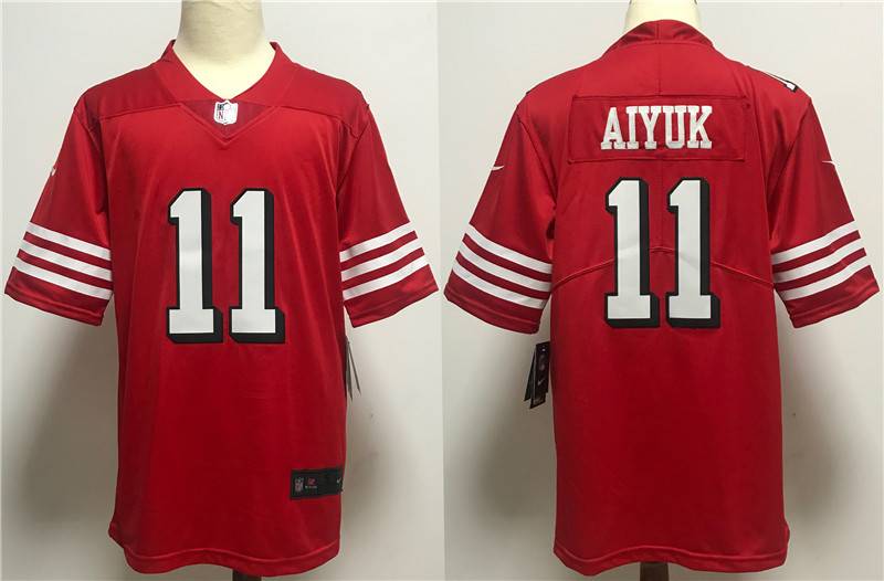 San Francisco 49ers Red NFL Jersey 02