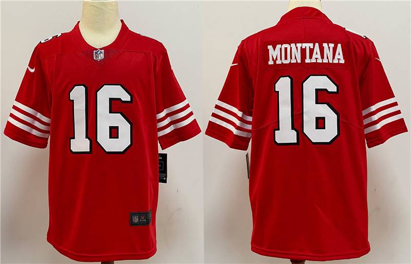 San Francisco 49ers Red NFL Jersey 02