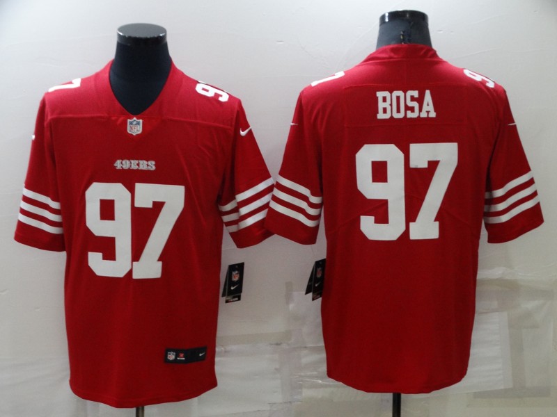 San Francisco 49ers Red NFL Jersey 04