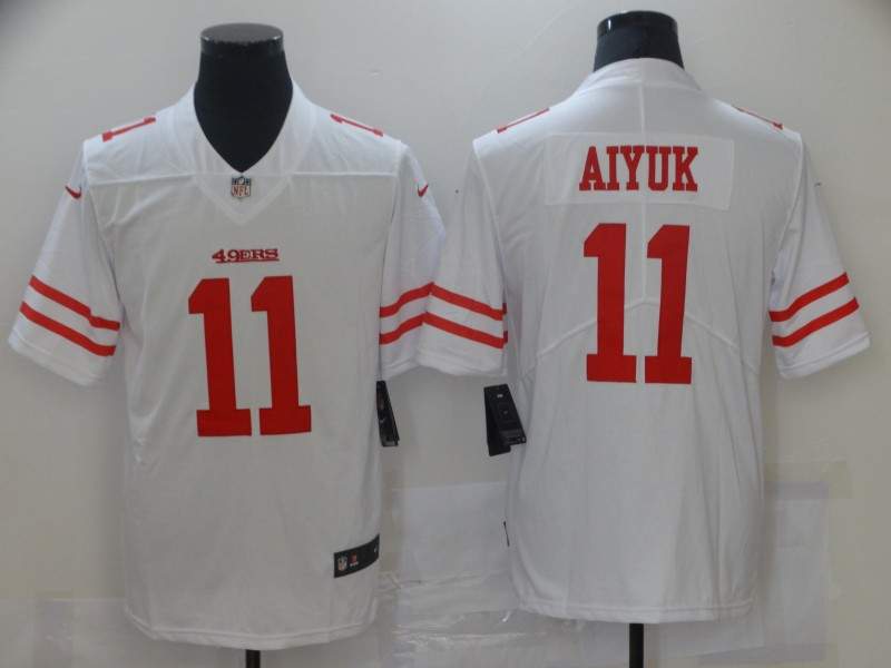 San Francisco 49ers White NFL Jersey