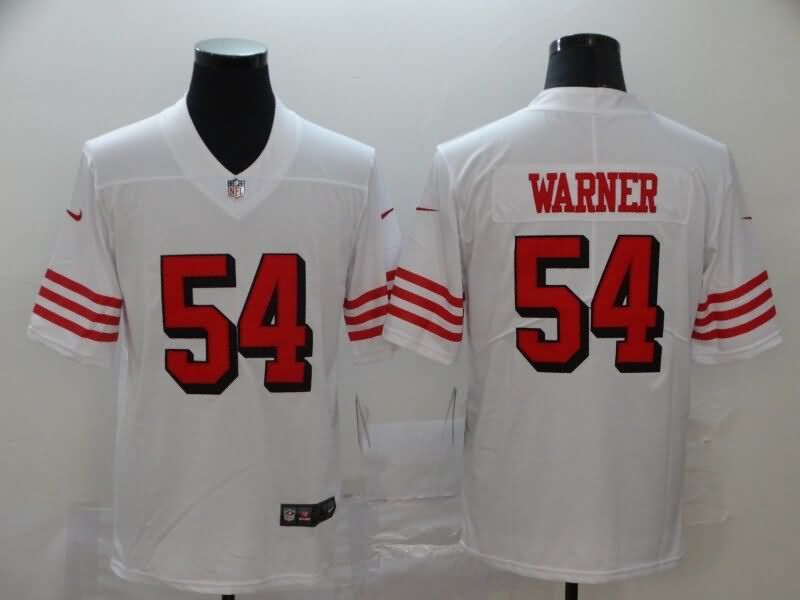 San Francisco 49ers White NFL Jersey 02